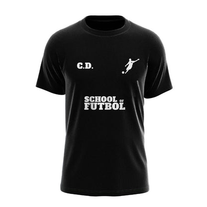 School of Futbol Black Shirt