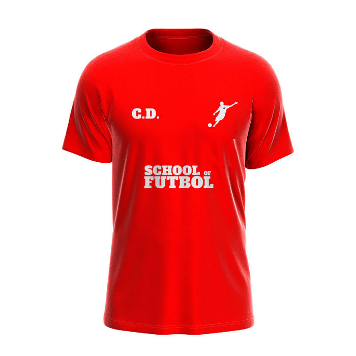 School of Futbol Red Shirt